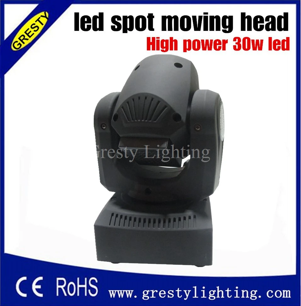 Бесплатная доставка 10 шт./лот 30 Вт Светодиодный прожектор с подвижной головкой 7/12