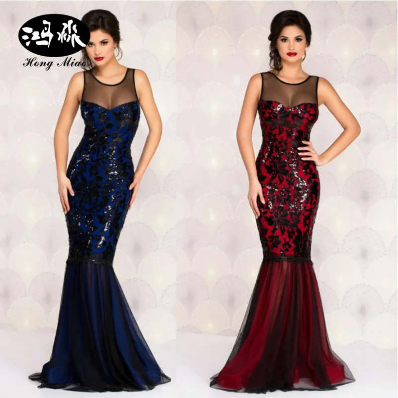 Блёстки платье женщина спинки Сексуальная Перспектива Цветочный принт Кружево