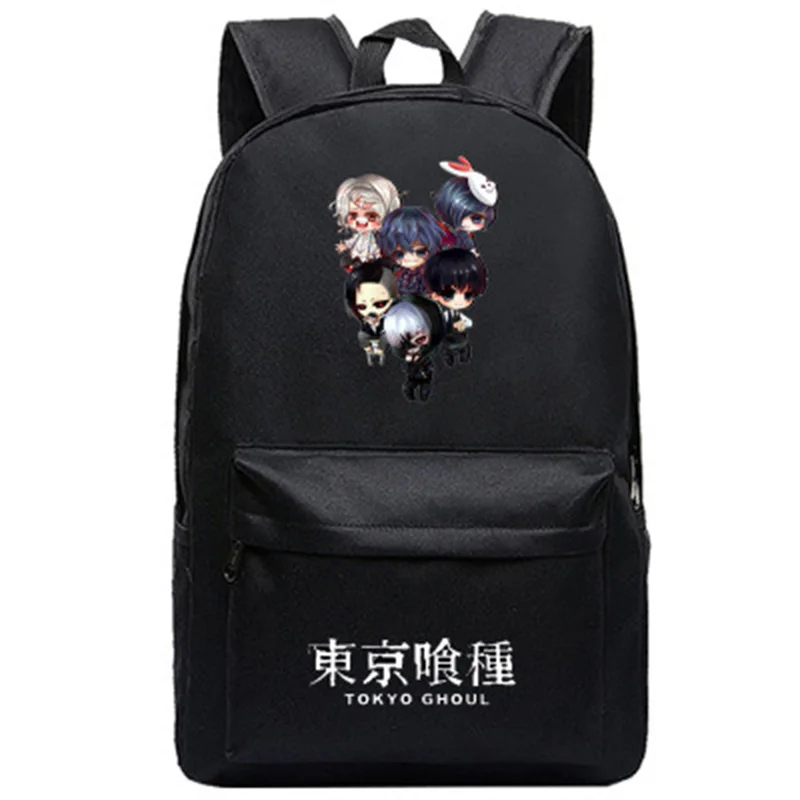 013 Школьный рюкзак Kaneki Ken с половинным лицом и белыми волосами, школьные сумки для подростков, сумки-портфели для путешествий, Mochila Feminina - Цвет: 013