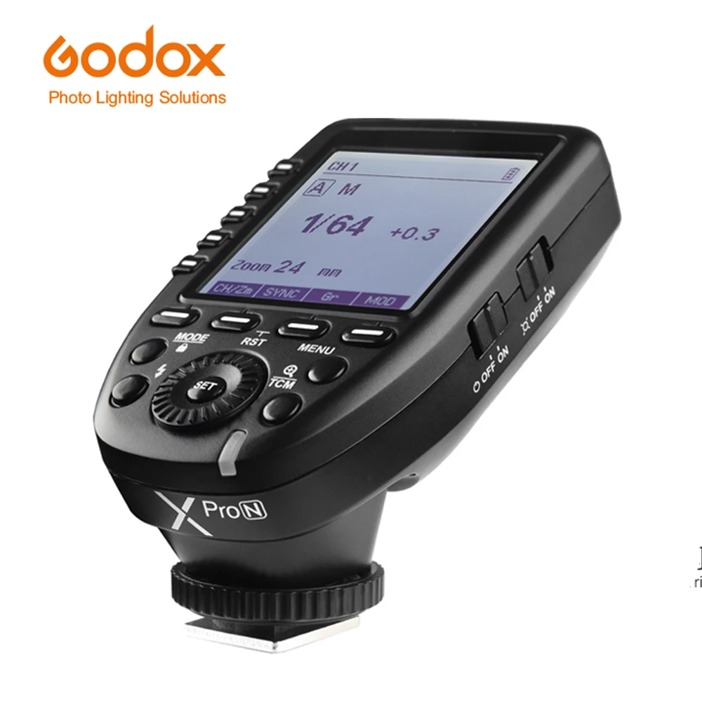 Система беспроводного управления Godox Xpro N i TTL II 2 4G X с приемником пультом и 3x для Nikon