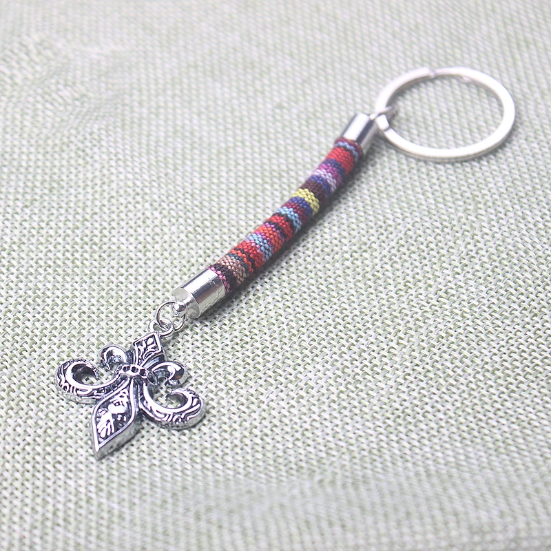 hengcreation original bohemia jewelry unique tribal ethnic flower leaves arrow tassel pendant handbag phone key holder wholesale |