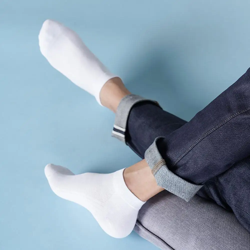 Носки Youpin мужские антибактериальные воздухопроницаемые мягкие и удобные