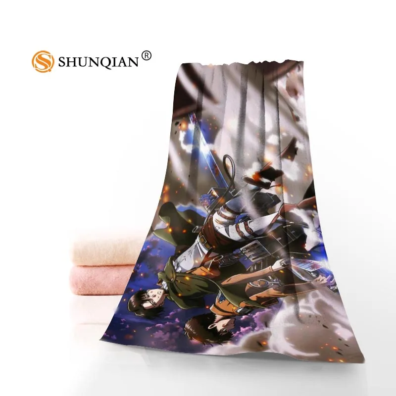 

Attack on Titan Towels Microfiber Bath Towels Travel,Beach,Face Towel Custom Creative Towel Size 35X75cm And 70X140cm A7.24