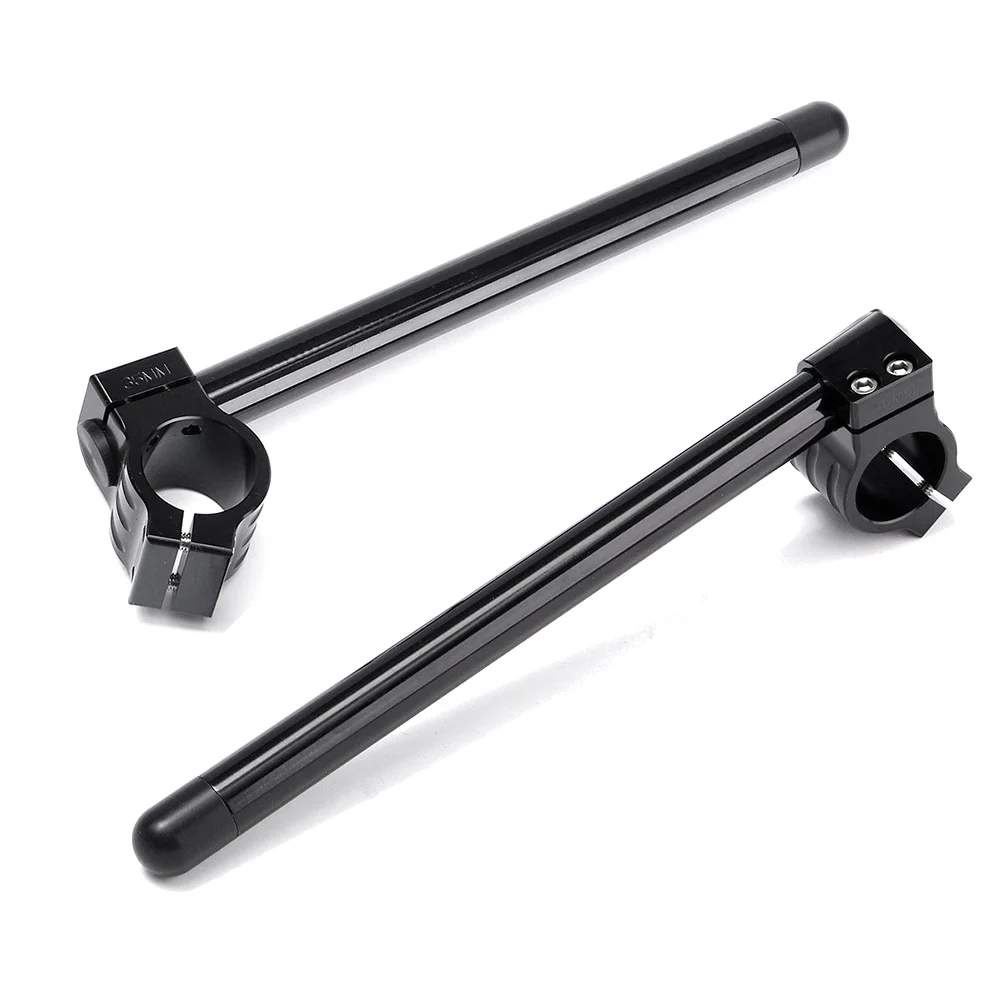 

Hot 1 Pair Motorcycle Handlebars Clip-On 7/8 Inch Replacement Removable For 35mm Fork JLD