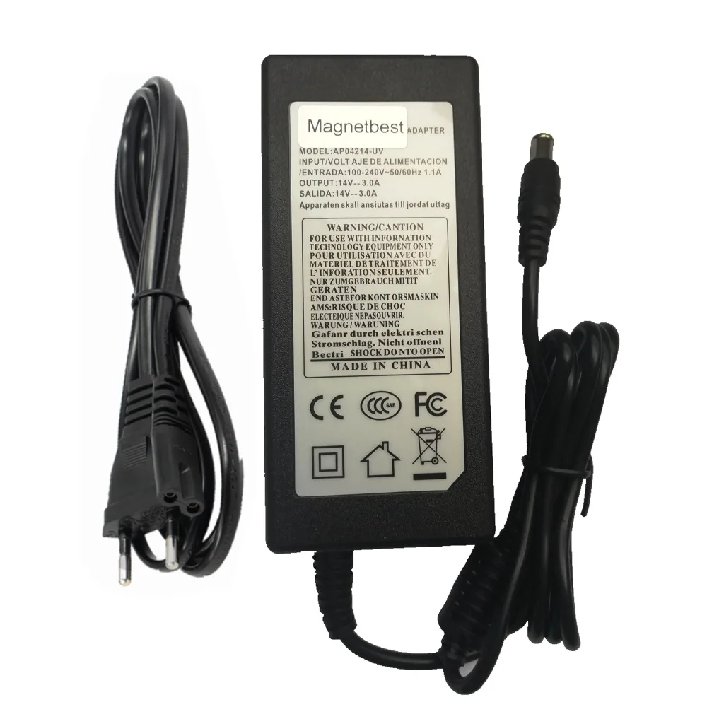 Зарядное устройство для Samsung Monitor SA300 A2514 _ dpn A3014 AD-3014B B3014NC SA330 SA350 B301 с кабелем переменного тока, 14 В, 3 А