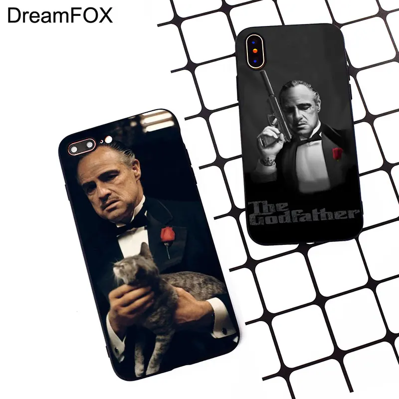 M151 Godfather Marlon Brando Черный силиконовый чехол для Apple iPhone 11 Pro XR XS Max X 8 7 6 6S Plus 5 5S 5G SE |