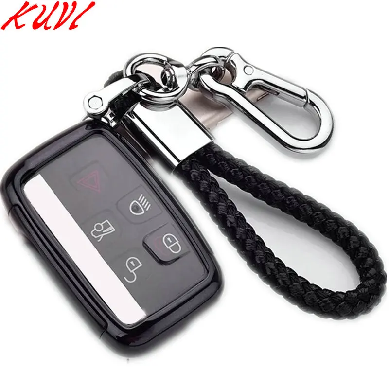 Мягкий чехол для автомобильного ключа из ТПУ Land Rover A9 Range Sport Evoque Freelander 2 Jaguar XE XJ XJL XF