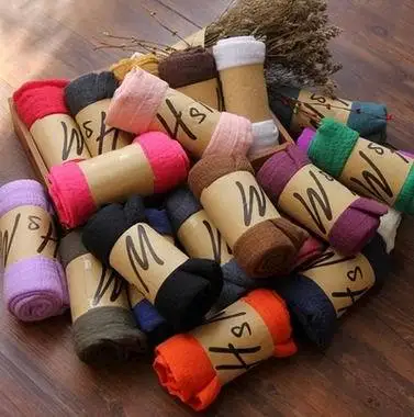 Сплошной цвет подпись хлопок женщины шарф винтажный искусство конструкции зима