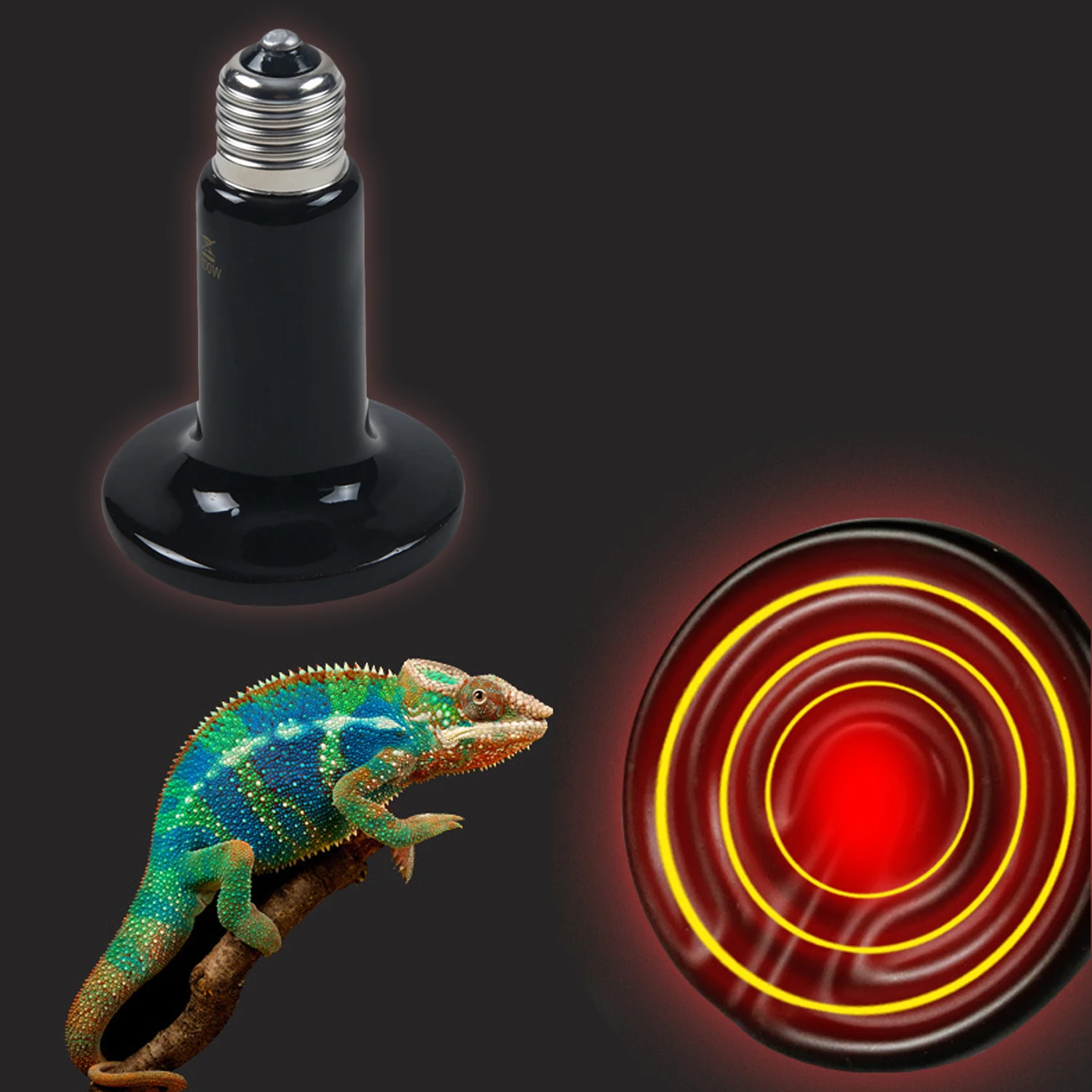 Не светильник инфракрасный Керамика лампа теплоты легкого применения для