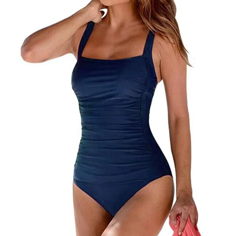 Bikinx, большой размер, женский купальник, сдельный, боди, летняя пляжная одежда, сексуальное бикини,, бикини, пуш-ап, купальник, монокини, XXL - Цвет: 3