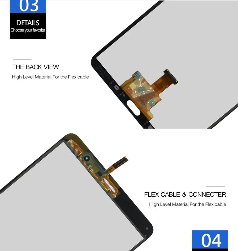 Srjtek 8," для samsung Galaxy Tab Pro SM-T320 SM-T321 T320 t321 T325 ЖК-дисплей Матрица+ сенсорный экран дигитайзер полная сборка