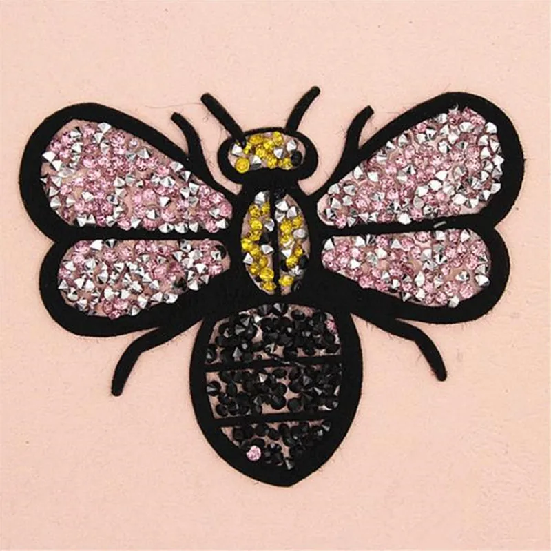 Нашивка с пчелами для одежды 98 мм|iron on patches|iron onpatch iron |