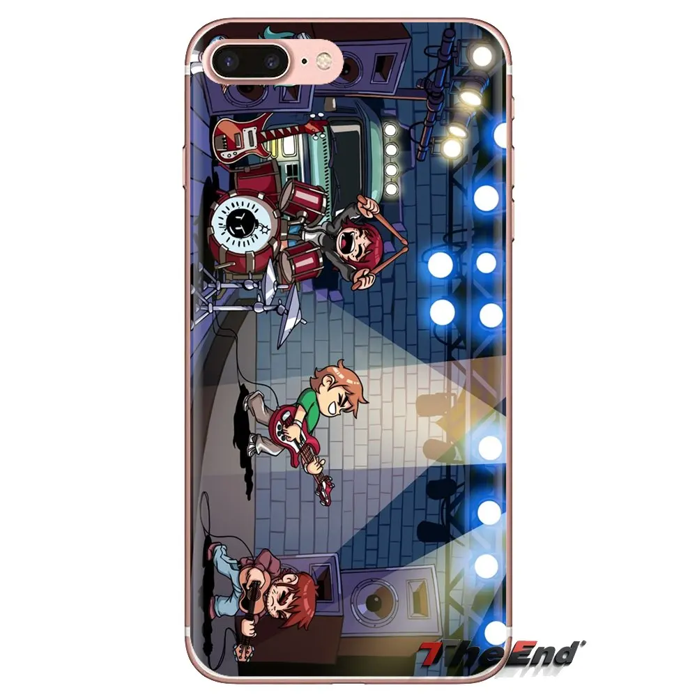 Скотт Пилигрим фоны для LG Spirit Motorola Moto X4 E4 E5 G5 G5S G6 Z Z2 Z3 G2 G3 C Play Plus мини TPU Прозрачный