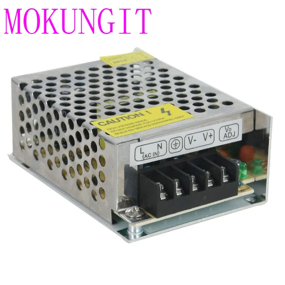 1 шт. AC 110 V 220 к DC 12V 2A 25W переключатель питания Драйвер адаптер светодиодные полосы