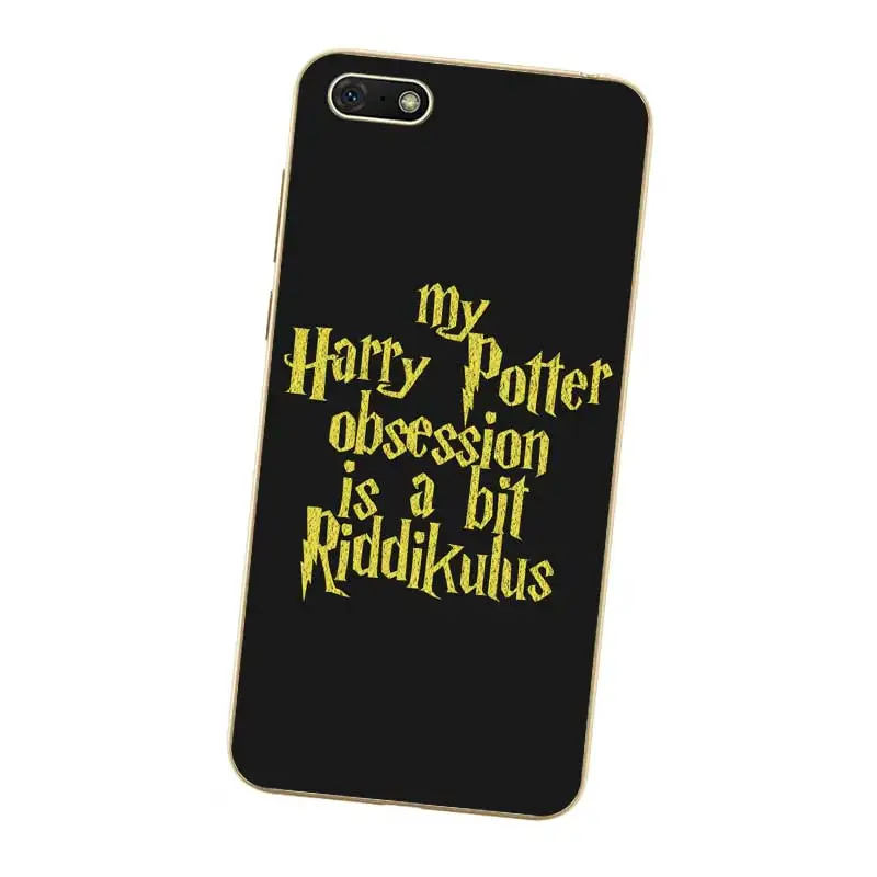 N334 Harry Potter Hot Soft TPU Silicone Case Cover For Huawei Honor 6A 6C 6X 7A 7C 7S 7X 8 Lite Pro |