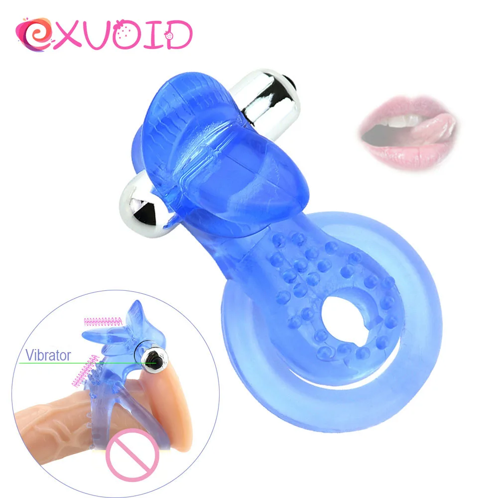 Вибрирующий язычок EXVOID интимные игрушки для мужчин мужские вибрирующие товары
