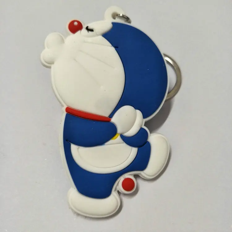 1 шт. 6 см Kawaii Doraemon аниме-брелок для ключей ПВХ фигурка брелок милые игрушки