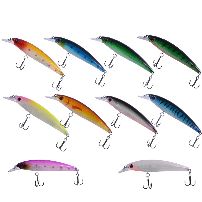 10 шт./лот рыболовные приманки в форме гольяна лучшего качества 11 5 см 13 г воблер