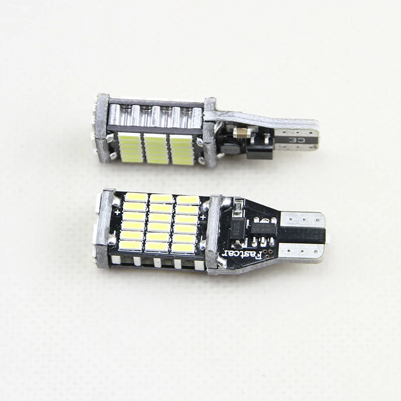 2x Canbus T15 W16W 921 912 светодиодные лампы 4014 SMD супер яркий автомобильный резервный Фары заднего хода Белый Свет автомобиля для Volkswagen VW Passat B7