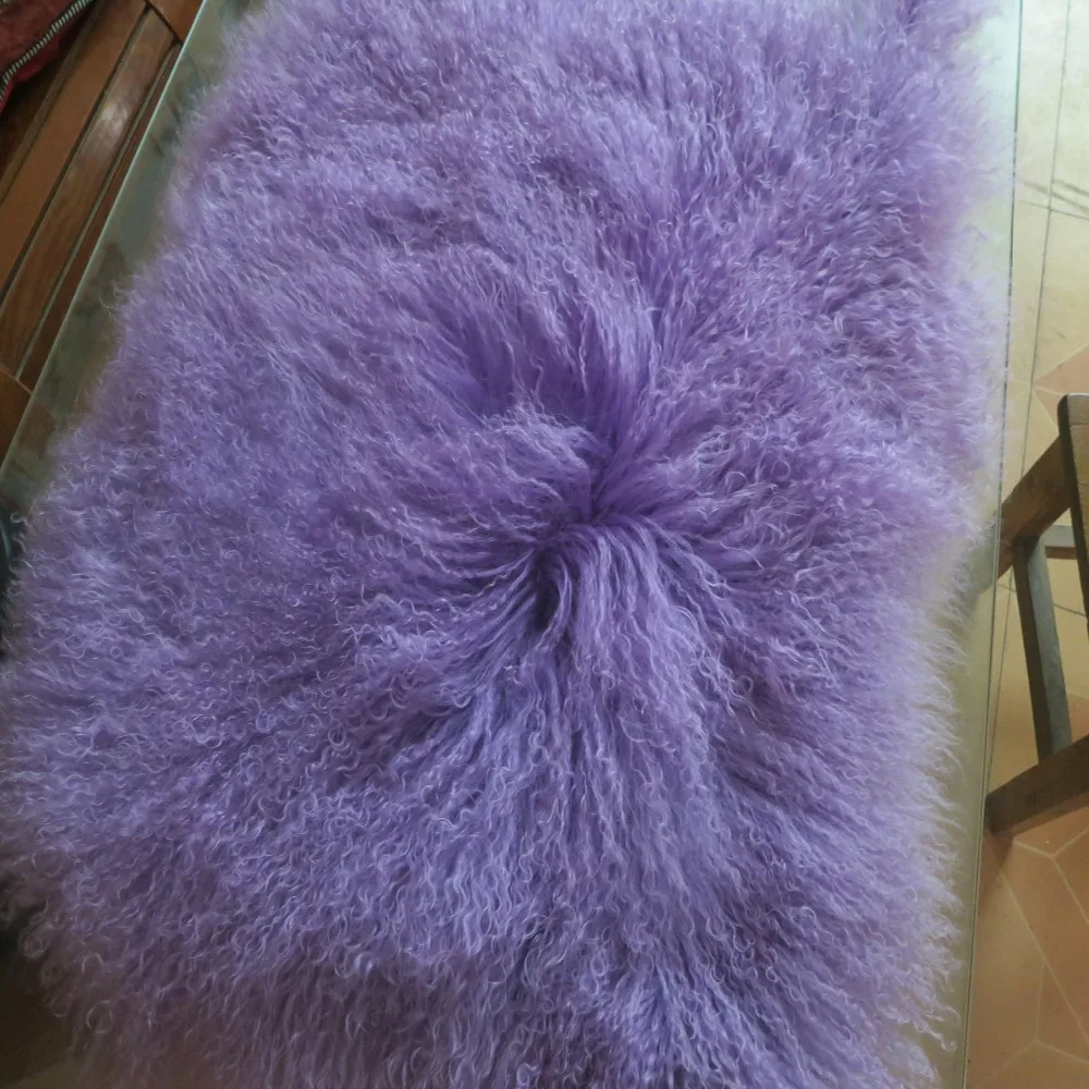 Наволочка из натурального монгольского меха овечьей шерсти наволочки для