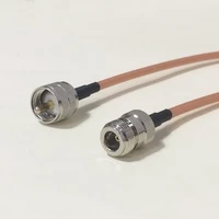 high quality low attenuation uhf male plug pl259 switch n female jack rf coax cable rg142 15cm30cm50cm 20 100cm adapter