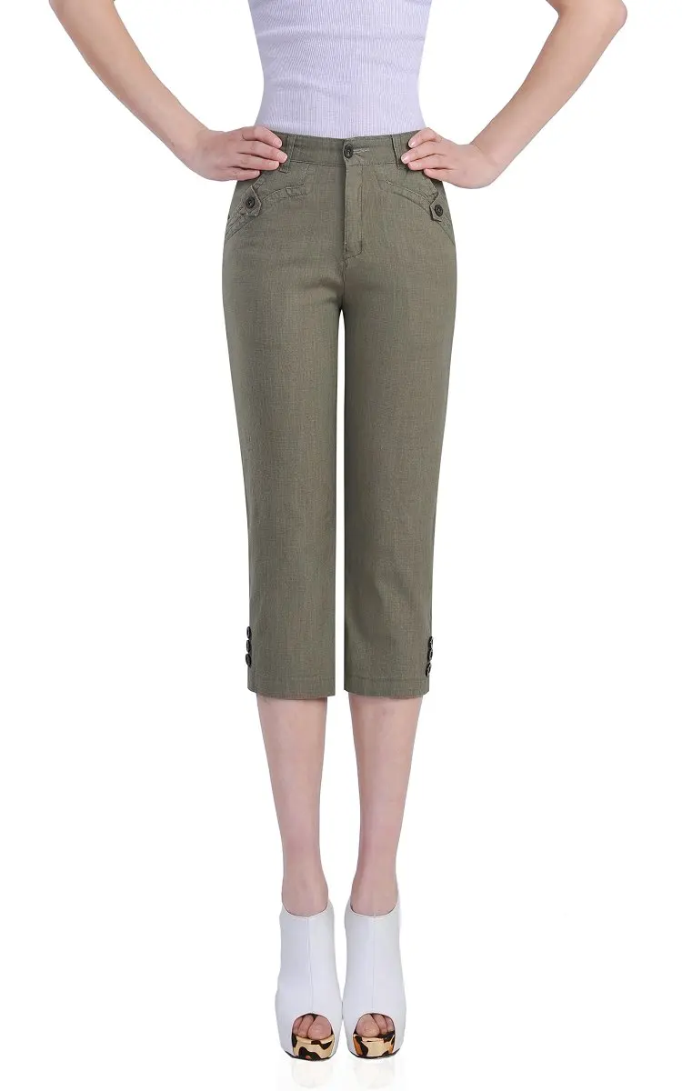 2017 новое поступление карандаши натурального цвета брюки среднего веса плоские