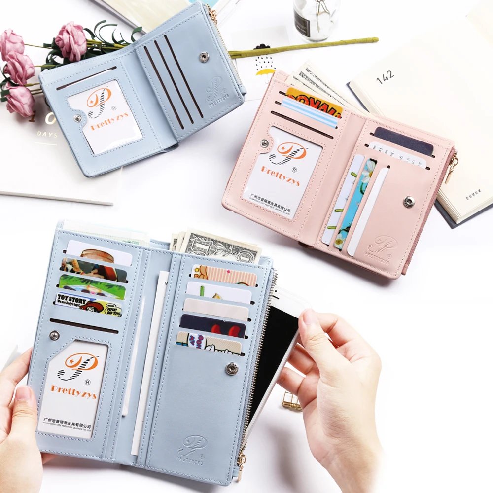 3 размера новейший бренд женский кожаный кошелек маленький длинный на молнии с