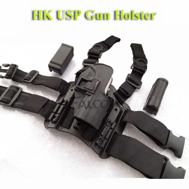 Черная Компактная кобура для пистолета USP военная страйкбола охоты бедра