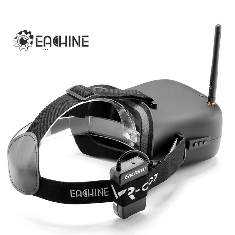 Hot New Eachine VR-007 Pro VR007 5.8G 40CH HD FPV Goggles Video Glasses 4.3 Inch With 7.4V 1600mAh Battery For Multicopter | Игрушки и