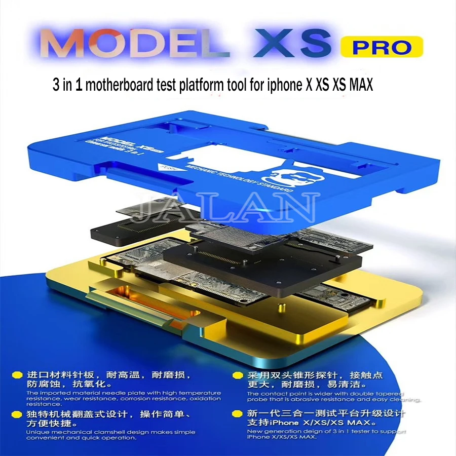 3 в 1 Материнская плата Тест платформа инструмент механик модель XS PRO для iphone X XSMAX