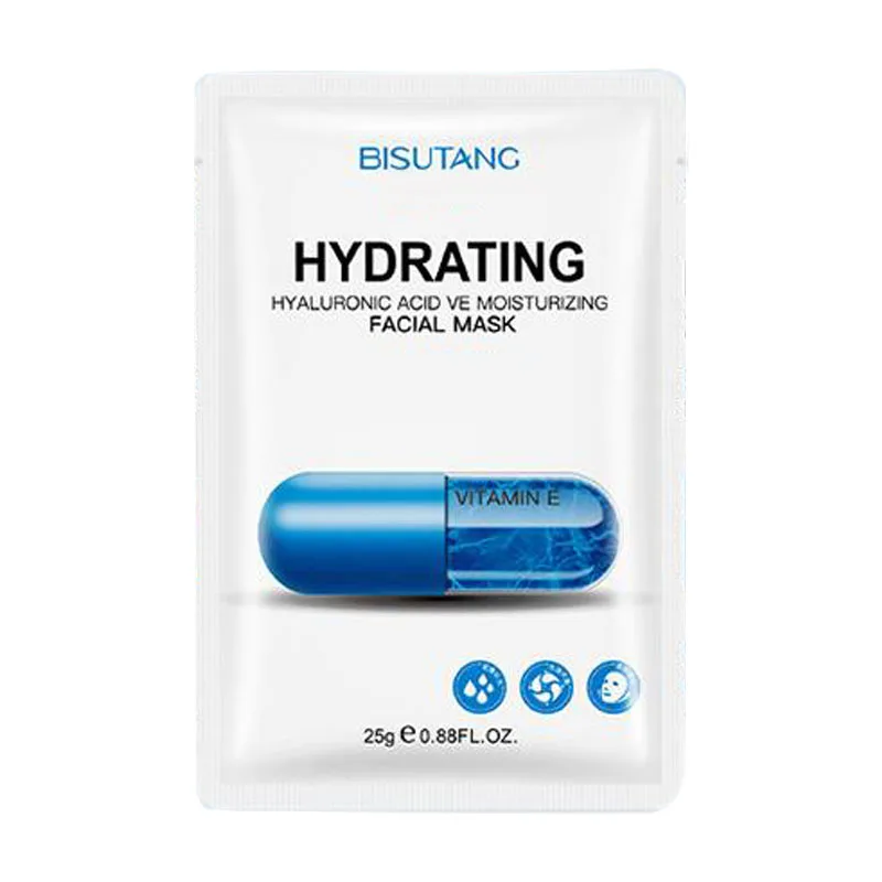 HYDRATING Маска для лица от Dr. Dermask, Водоструйная, Успокаивающая, Hydra раствор, Корейская маска для лица, против морщин, для лица, пузырьковая черная маска - Цвет: HYDRATING