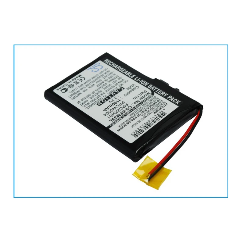 Аккумулятор Cameron Sino 1100 мА · ч, для COWON iAUDIO M3 X5, для I-AUDIO M5 20 Гб, для JNC SSF-M3 20 Гб PPCW0401 PPCW0504