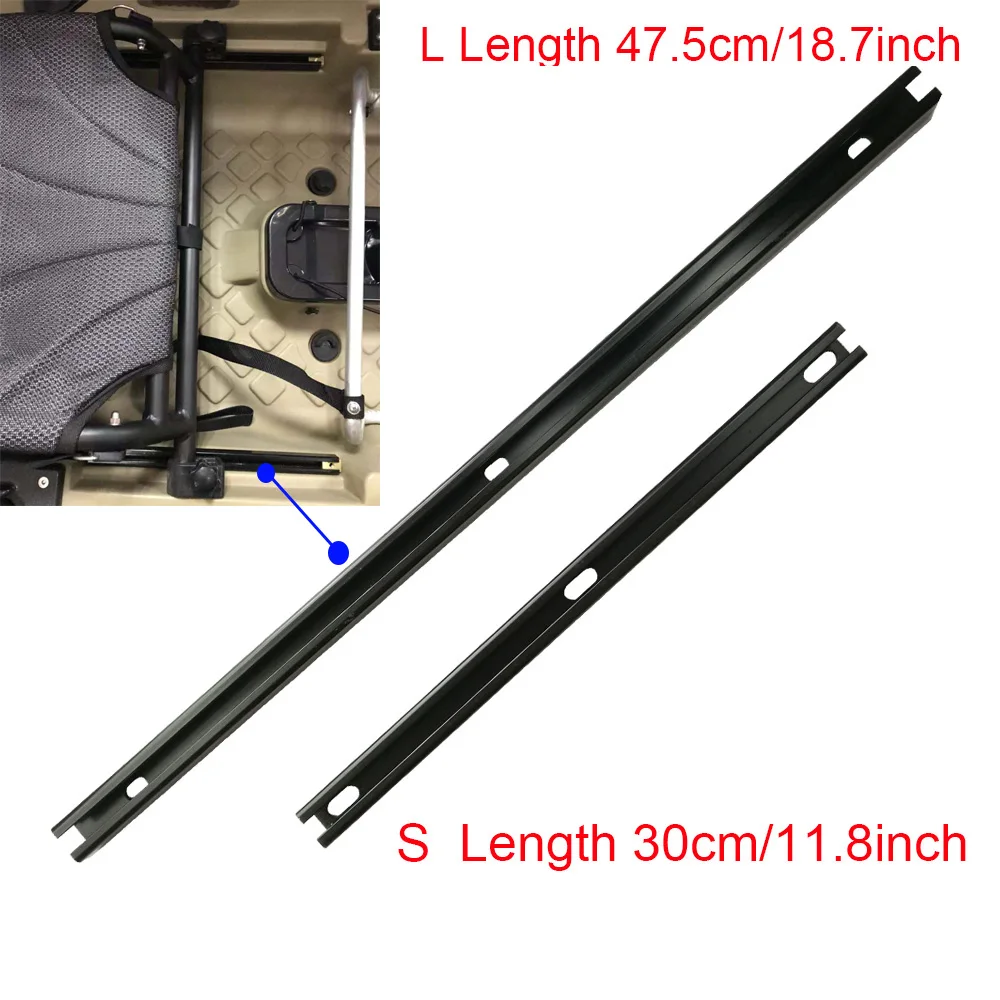 

DIY Kayak Seat Chair Slide Rail Track Mount Fishing Boat Chair Cusion Rail Slider Kayak DIY Accessories