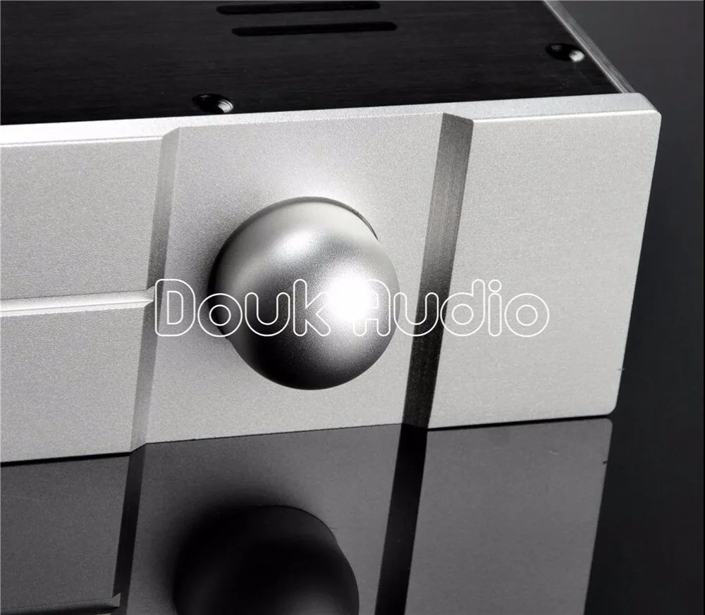 Nobsound новый алюминиевый корпус усилителя корпуса DIY чехол DAC House Box (W320 * H70