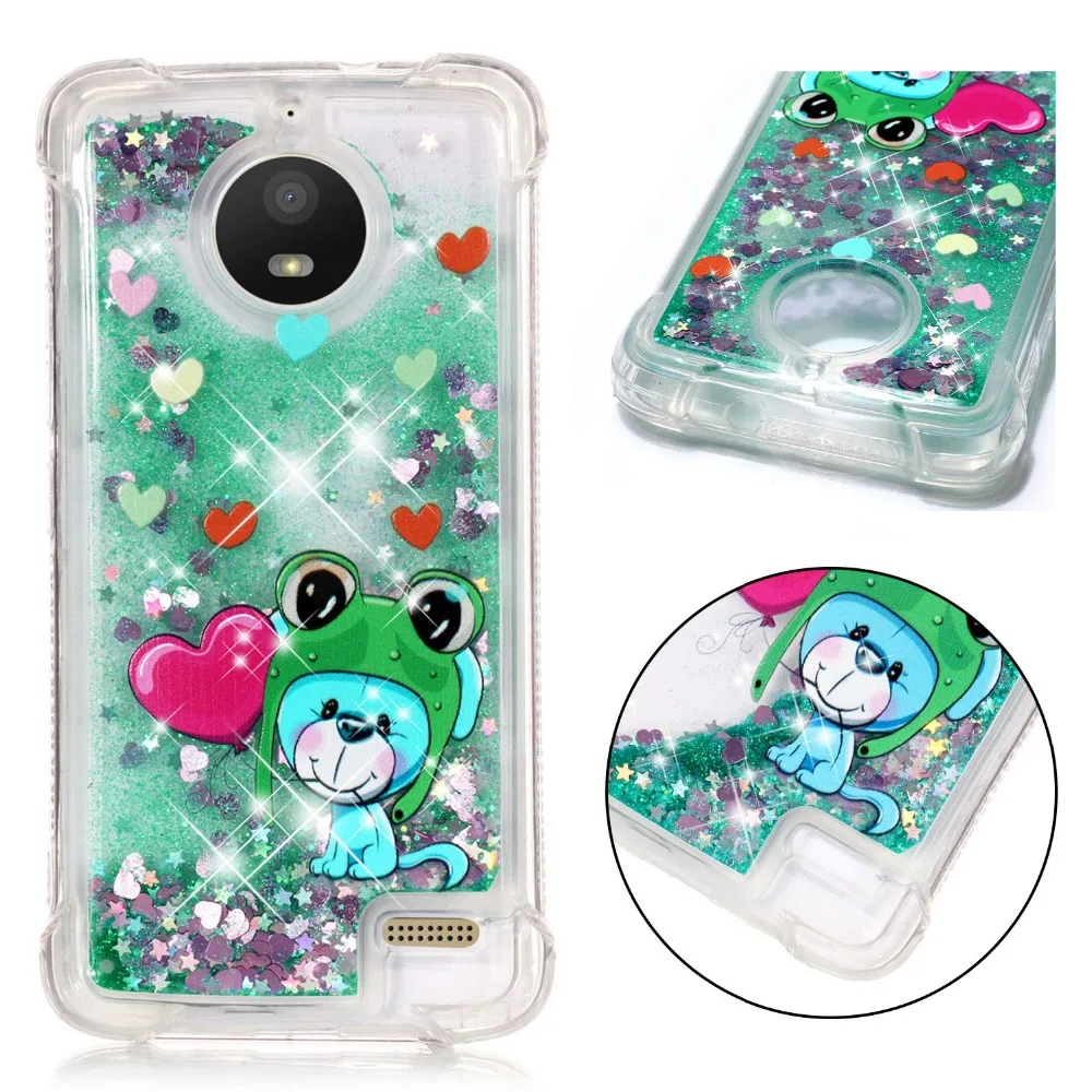 Новый стильный милый чехол из ТПУ с мультипликационным принтом для Moto E4 версии ЕС