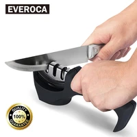 professional knife sharpener ceramic knife sharpening stone tungsten steel diamond sharpener for knives kitchen tools