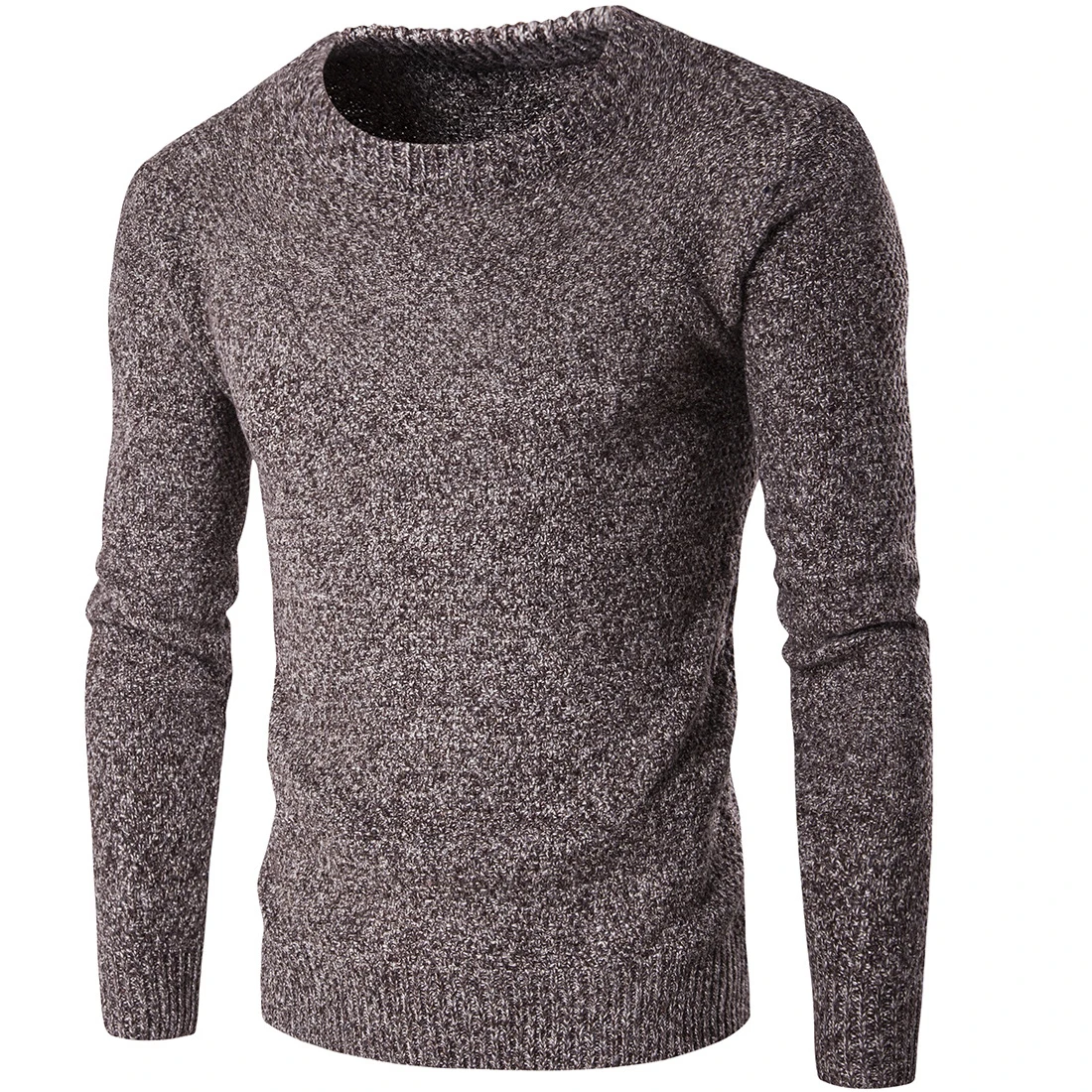 Модный мужской повседневный вязаный свитер пуловер трикотажная одежда джемпер
