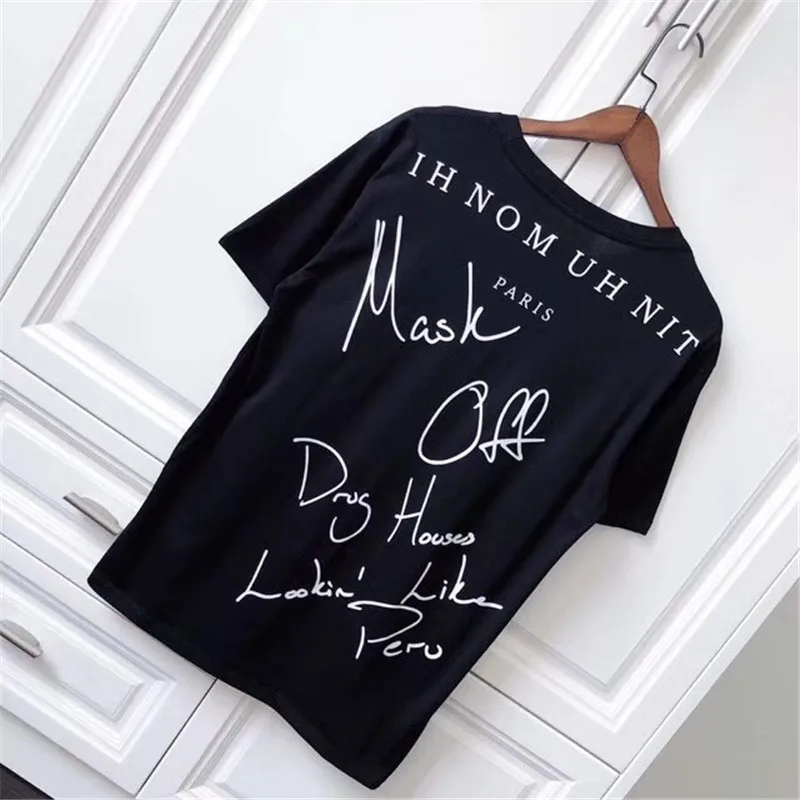 2018 Новое поступление странные вещи ih nom uh nit футболка для мужчин и женщин топ