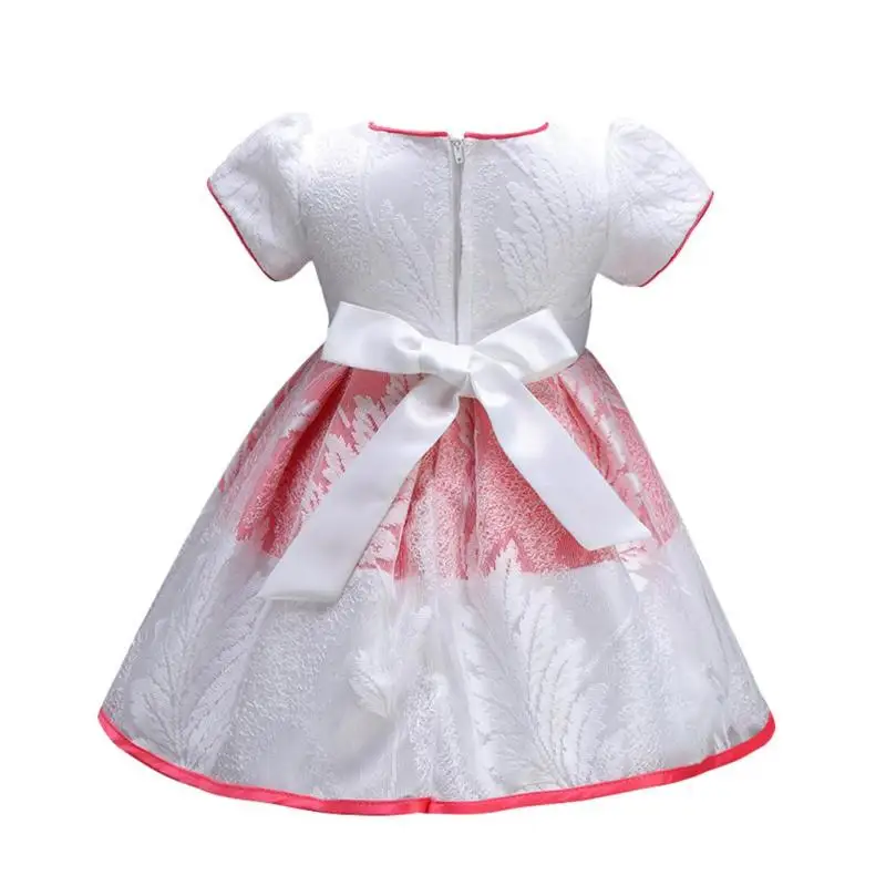 Для маленьких девочек цветочной вышивкой платье пачка Цветы аппликация вечерние