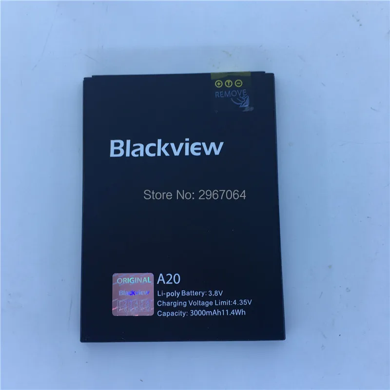 Аккумулятор для мобильного телефона Blackview A20 аккумулятор 3000 мАч 5 дюймов MTK6580