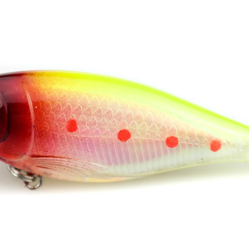 FANSHANG Fly Fishing 11CM-12G Minnow Lure Baits Artificial Swim Plastic High Carbon Hook 3D Eyes | Спорт и развлечения