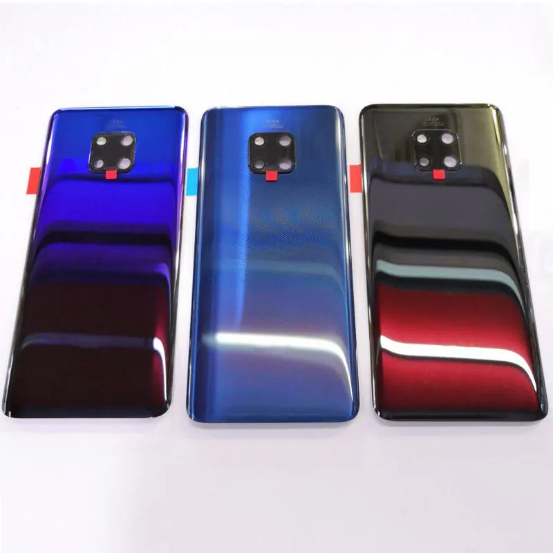 BINYEAE 3D стекло крышка батареи для Huawei Mate 20/Mate 20 Pro задний корпус задняя с объективом