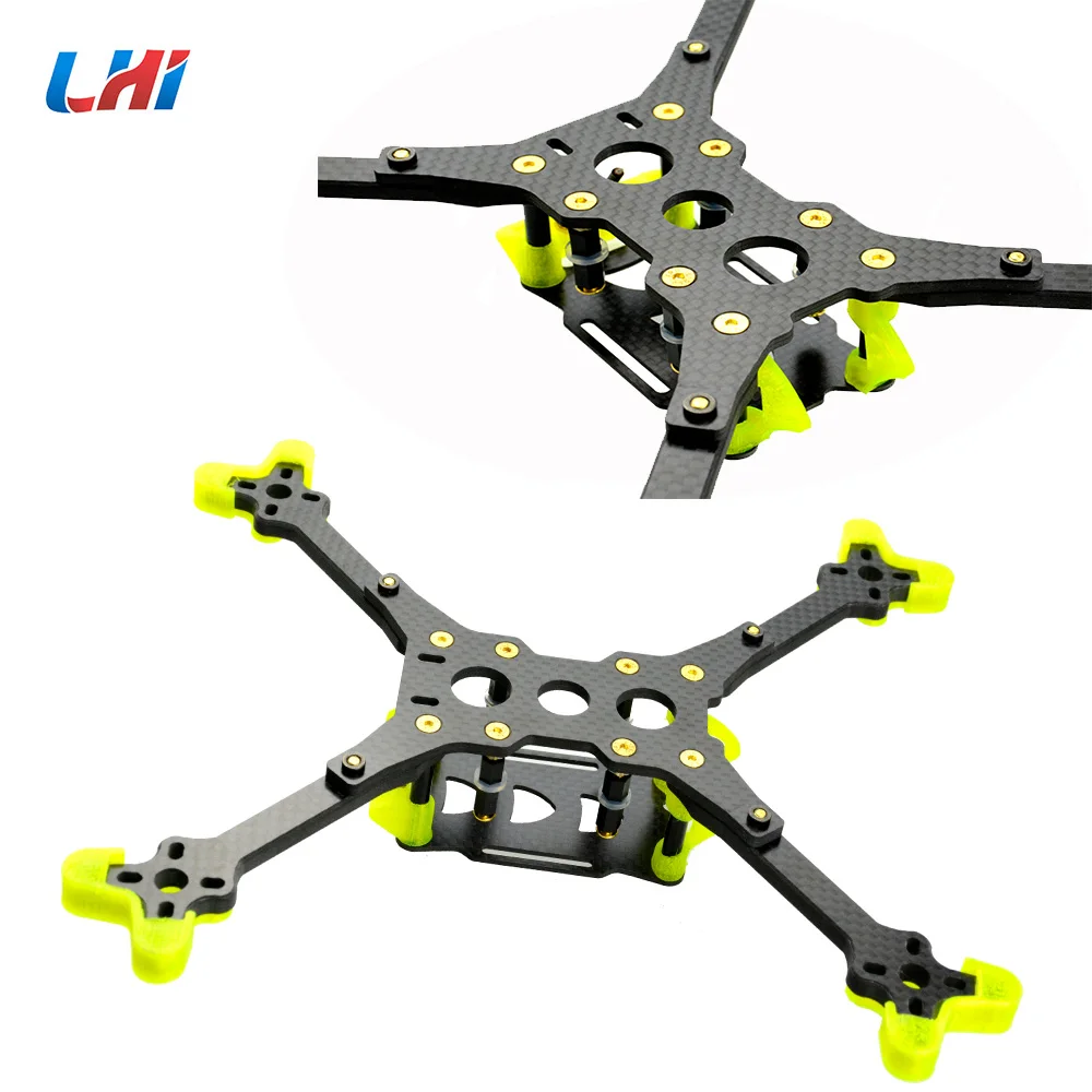 LHI 218 мм Mantis Квадрокоптер карбоновая Рамка комплект 5 толщина руки для DIY RC FPV