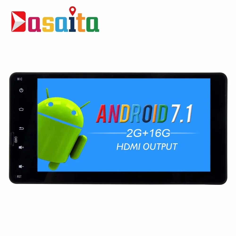 Dasaita " Android 9,0 Автомобильный gps плеер Navi для Mitsubishi Outlander Lancer-X ASX- с 2G+ 16G четырехъядерный стерео без DVD