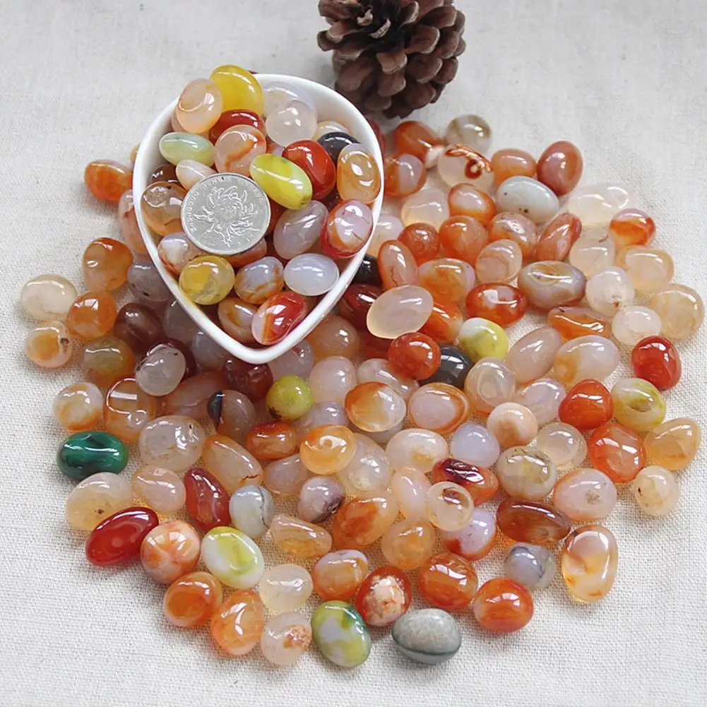 2019 Новинка Плащ дождевик из камня с натуральной галькой Агат Камень Craft комнатные