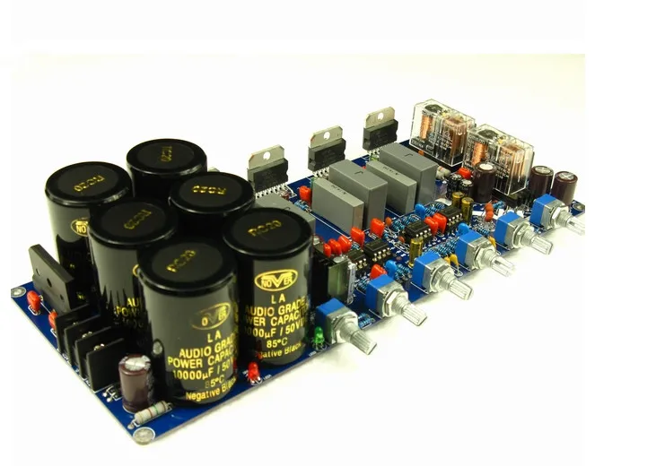 TDA7294 2.1-channel Subwoofer Amplifier Board DIY (Upgraded Version With Protection Circuit) | Электроника