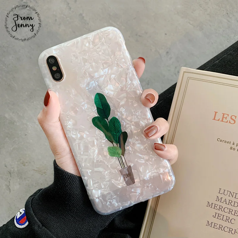 От Jenny Doodle cartoon girl для iPhone x xr xs max 6 6s 7 8 Plus кронштейн с надписью мобильный телефон
