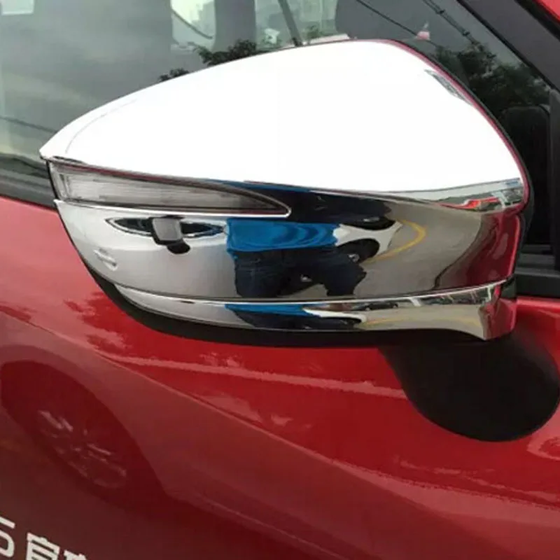 Для Mazda CX-5 CX5 хромированные чехлы на боковое зеркало, накладка на полоску, наклейки для стайлинга автомобилей, автомобильные аксессуары и запчасти