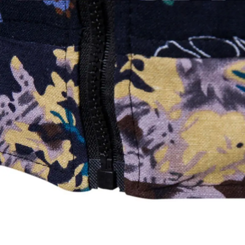 Мужская куртка с цветочным принтом мужская винтажная Классическая модная