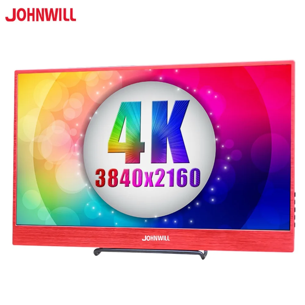 4K портативный монитор 15,6 дюймов 3840X2160 ips lcd 2HDMI DP type-C 60FPS видео для ПК PS4 Pro/xbox One X/малиновый пирог/ноутбук